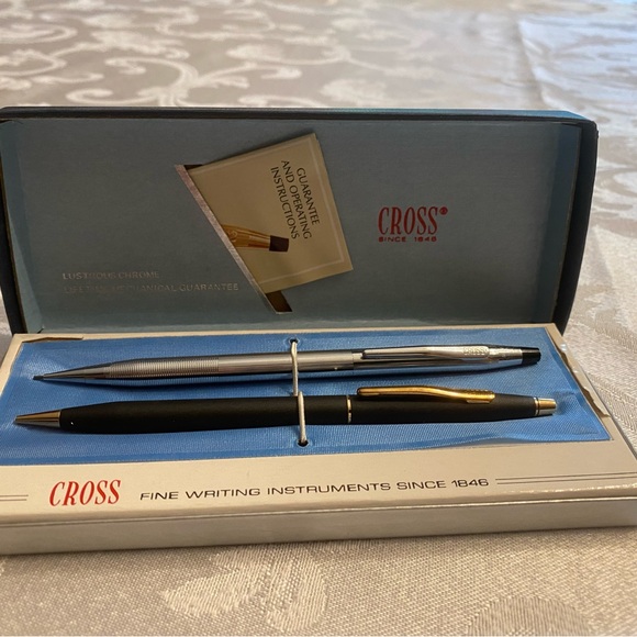 Cross brand mechanical pencil & eraser set. - Picture 1 of 3